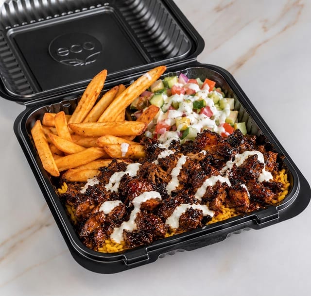 Jerk Chicken Platter.