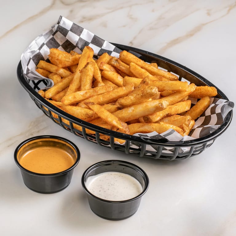 Savor our seasoned fries